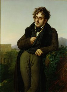 Portret Francois Rene (1768-1848) Vicomte de Chateaubriand, 1811 (patrz także 245771)